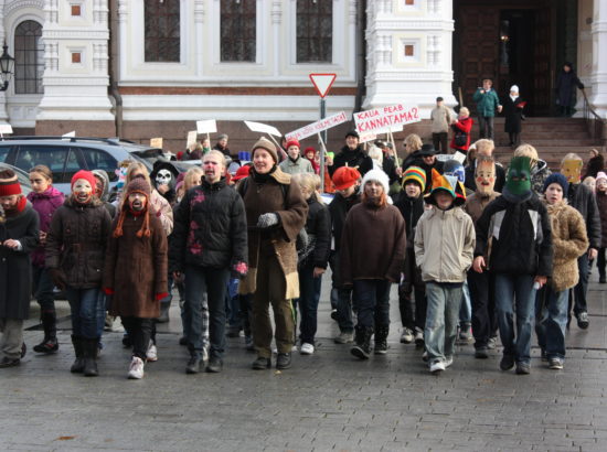 Mardid Riigikogu tervitamas